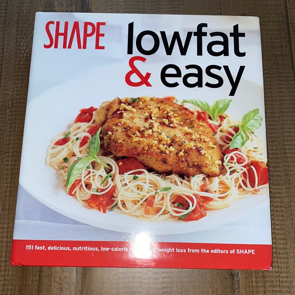 Shape low-fat & easy recipe cookbook new eat well, lose weight